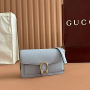 Dionysus wallet on chain in leather - 20x11.5x2.5cm - 4
