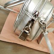 Miu Miu Arcadie Small Bag in Silver - 19X13X6CM - 3
