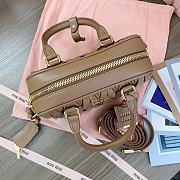 Miu Miu Arcadie Small Bag in Brown - 19X13X6CM - 5