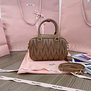 Miu Miu Arcadie Small Bag in Brown - 19X13X6CM - 4