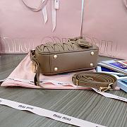 Miu Miu Arcadie Small Bag in Brown - 19X13X6CM - 2