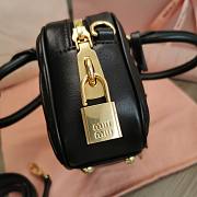 	 Miu Miu Arcadie Small Bag in Black - 19X13X6CM - 5