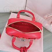 	 Miu Miu Arcadie Small Bag in Red - 19X13X6CM - 6