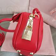 	 Miu Miu Arcadie Small Bag in Red - 19X13X6CM - 5