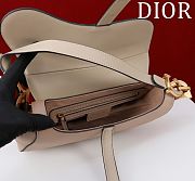 	 Dior Saddle Bag with Strap Two-Tone - 25.5×20×6.5cm - 3
