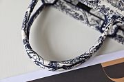 Dior Large Book Tote Dark Blue - 41.5*35*18cm - 6