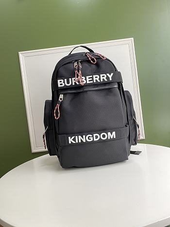 Burberry Large Cooper Backpack In Black - 30 x 20 x 49cm