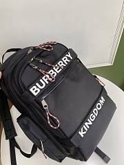 Burberry Large Cooper Backpack In Black - 30 x 20 x 49cm - 3