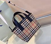 Burberry Check Tote in Archive beige - 27 × 9.5 × 16.5cm - 5