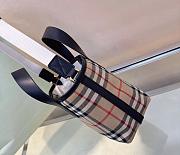 Burberry Check Tote in Archive beige - 27 × 9.5 × 16.5cm - 3