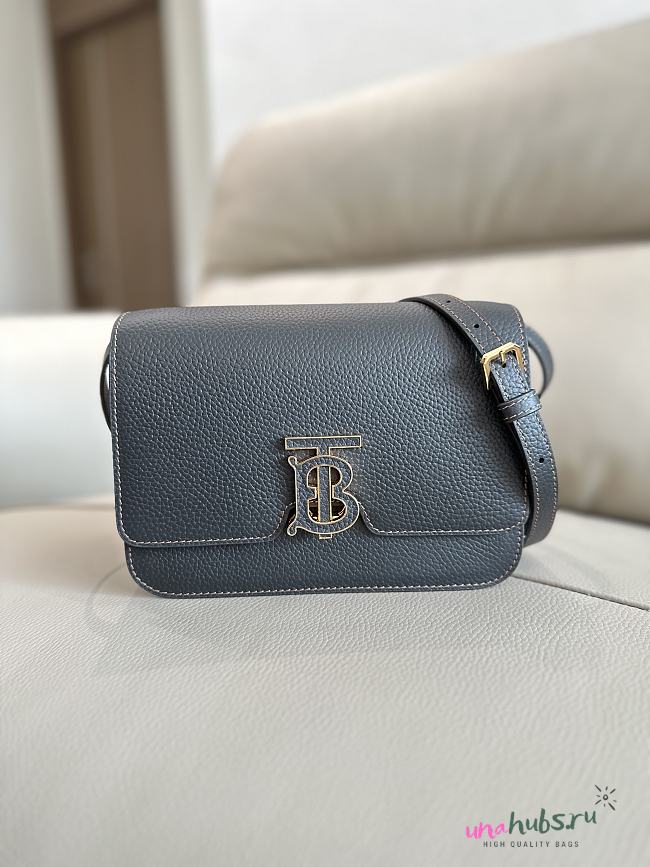 	 Burberry Thomas Grey Bag - 21 x 6 x 16cm - 1