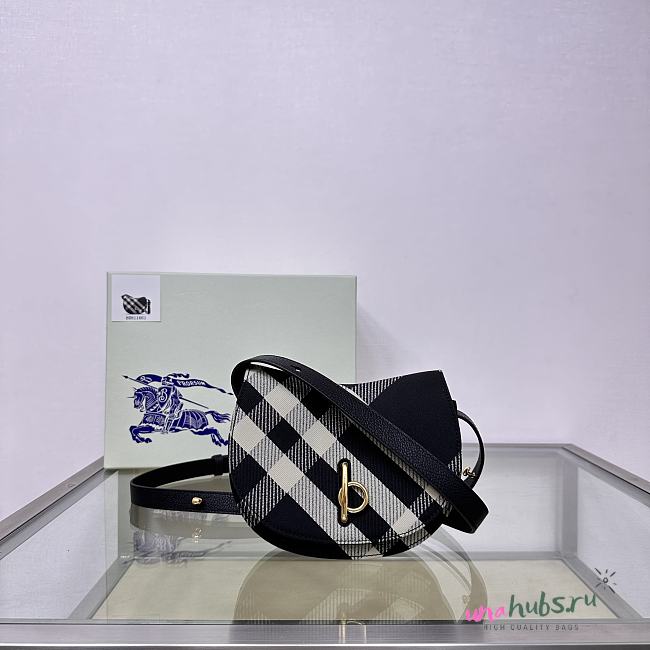 Burberry Rocking Horse Black Bag - 26x9.5x20.5CM - 1