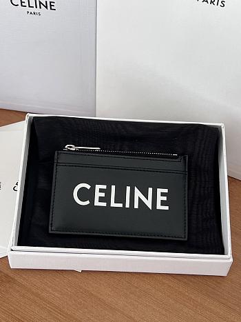 	 Celine Card Holder Black - 10.5×7cm