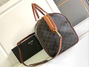 Celine Coated Canvas & Leather Travel Bag - 50×28×22.5cm - 5