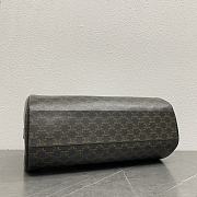 Céline Duffle Bag in Triomphe Canvas with Celine Print - 45×23×17CM - 5