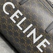Céline Duffle Bag in Triomphe Canvas with Celine Print - 45×23×17CM - 2