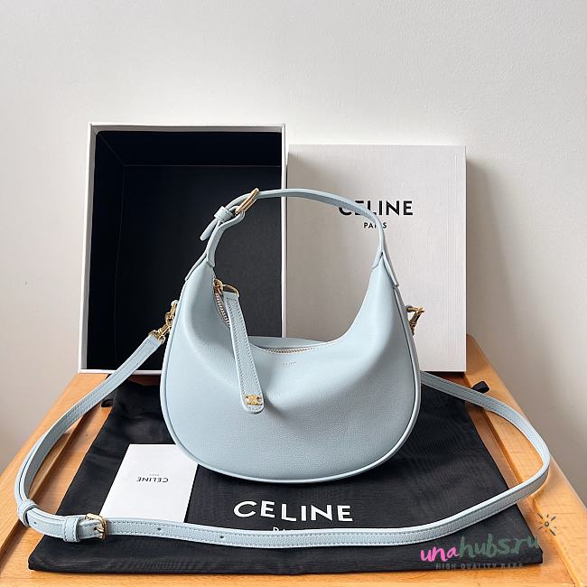 CELINE LULU IN SUPPLE GRAINED CALFSKIN -  21x24x5cm - 1
