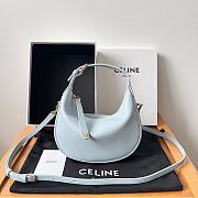 CELINE LULU IN SUPPLE GRAINED CALFSKIN -  21x24x5cm - 1