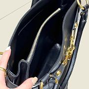 CELINE Supple Calfskin Medium Annabel Black - 36.5*28.5*10cm - 2