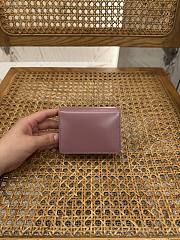 Celine Triomphe Purse In Pink - 10.5 X 8.5 X 3cm - 5