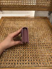 Celine Triomphe Purse In Pink - 10.5 X 8.5 X 3cm - 3