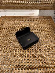 	 Celine Triomphe Purse In Black - 10.5 X 8.5 X 3cm - 5