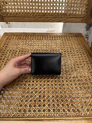 	 Celine Triomphe Purse In Black - 10.5 X 8.5 X 3cm - 3