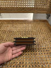 	 Celine Triomphe Purse In Brown - 10.5 X 8.5 X 3cm - 5