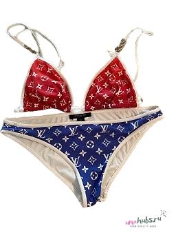 Louis Vuitton Blue&Red Bikini - 1