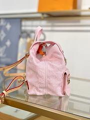 Louis Vuitton Venice Monogram Denim Pink Backpack - 26x24x7cm - 6
