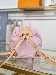 Louis Vuitton Venice Monogram Denim Pink Backpack - 26x24x7cm - 3