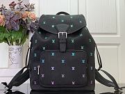 Louis Vuitton Montsouris Monogram Other Backpack Blue - 40 x 19 x 32 cm - 1