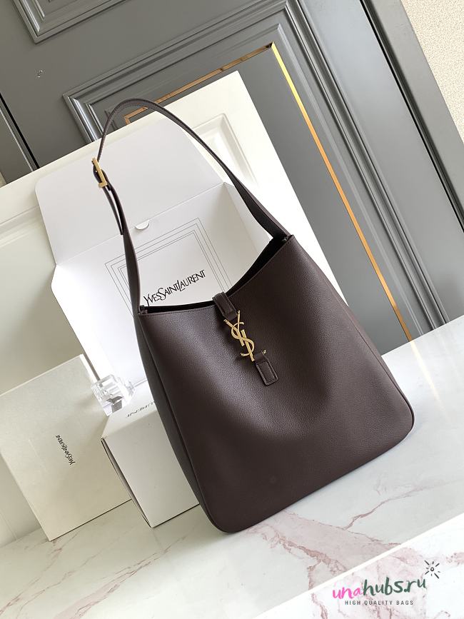 YSL LE 5 A 7 supple LARGE in grained leather - 30 X 31 X 13 - 1