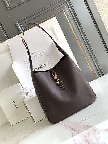 YSL LE 5 A 7 supple LARGE in grained leather - 30 X 31 X 13