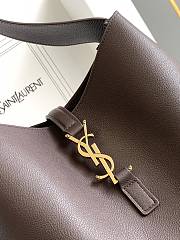 YSL LE 5 A 7 supple LARGE in grained leather - 30 X 31 X 13 - 3