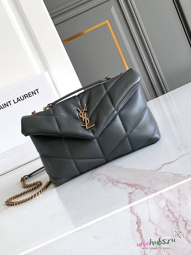 YSL Toy Puffer Chain Bag Shoulder Bag - 23 X 15,5 X 8,5 CM - 1