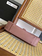 YSL Le 5 a 7 mini crystal-embellished satin shoulder bag - 19 X 11.5 X 4.5cm - 4