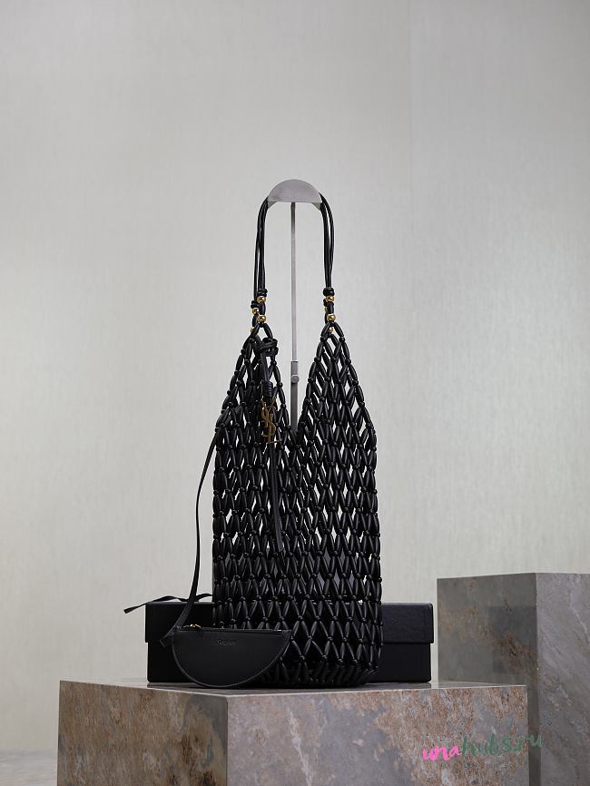 YSL Bucket Supple black bag - 14×43×14cm - 1
