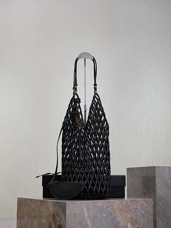 YSL Bucket Supple black bag - 14×43×14cm