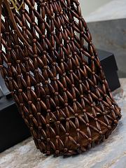 	 YSL Bucket Supple brown bag - 14×43×14cm - 3