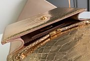 Bvlgari Serpenti Croossbody Bag In Gold Snake Leather - 20 X 15 X 5 Cm - 6