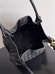Bottega Veneta Large Parachute In Black - 30x26x20cm - 3