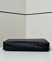 	 Fendi Large Rectangular Chain Strap Shoulder Bag In Black - 40x7x18.5cm - 3