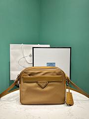 Prada Re-Edition 1978 Re-Nylon and Saffiano leather mini shoulder bag -21*17*8cm - 2