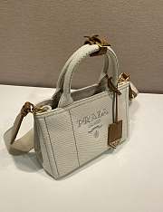 Prada Linen blend mini handbag - 22x15x13cm - 3