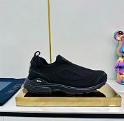 Dior B30 Countdown Sneaker Black Technical Mesh and Black Technical Fabric - 5