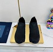 Dior B30 Countdown Sneaker Black Technical Mesh and Black Technical Fabric - 2
