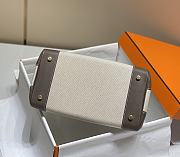 Hermes Birkin 30 Handbag Grey/Cream Leather - 2