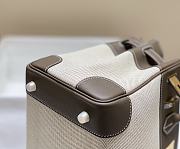 Hermes Birkin 30 Handbag Grey/Cream Leather - 3