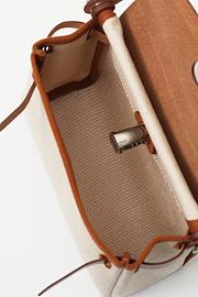 	 Hermes Herbag Zip 20 bag in brown/cream - 3